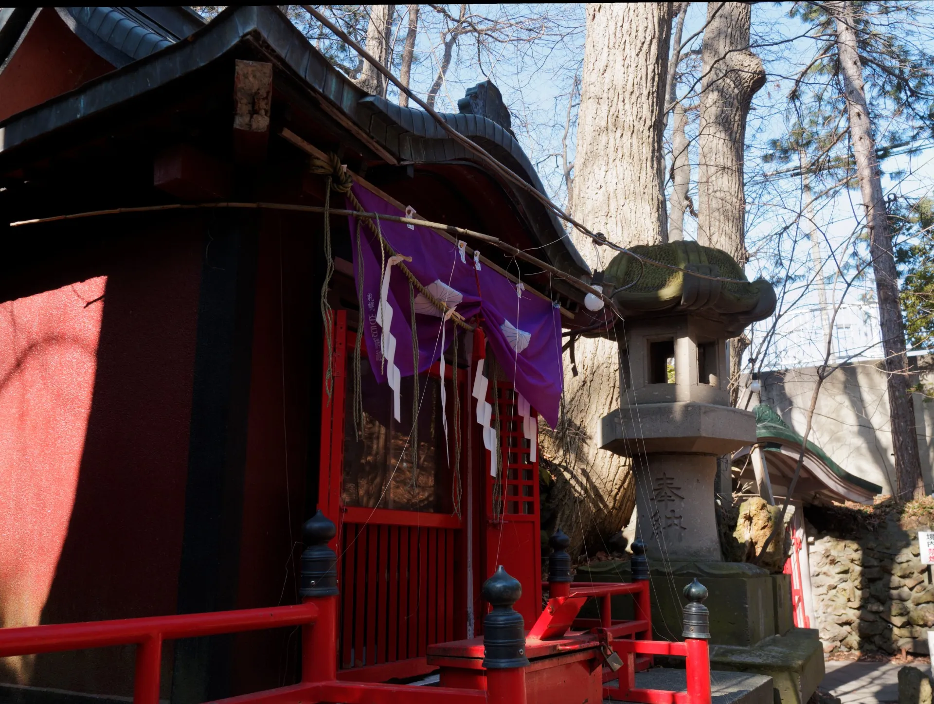 春分の日のお詣りに白石神社に行ってきました
